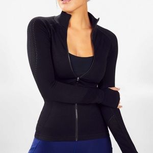 Fabletics Delta Seamless Zip Up Jacket